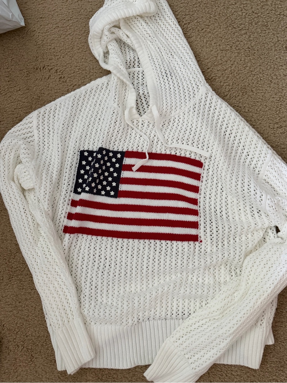 Universal Thread Americana hooded sweater size M